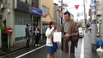 中野区観光協会と連携した「中野観光大使と留学生の中野まちあるき」映像制作 関連写真3